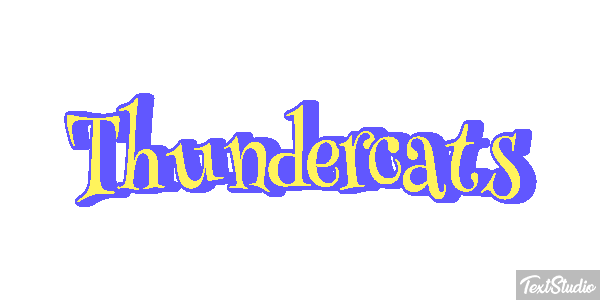 Thundercats Efekt tekstowy