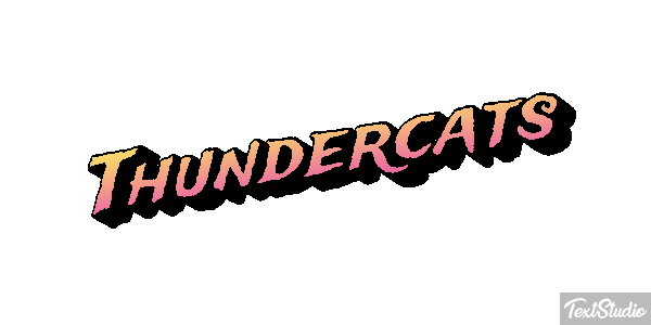 Thundercats Efekt tekstowy