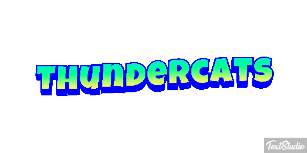 Thundercats Efekt tekstowy