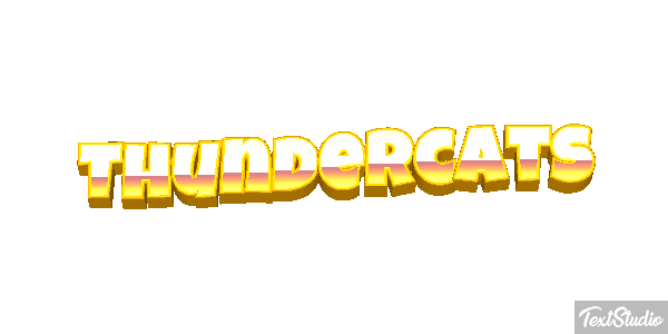 Thundercats Efekt tekstowy