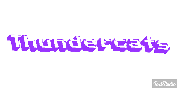 Thundercats Efekt tekstowy