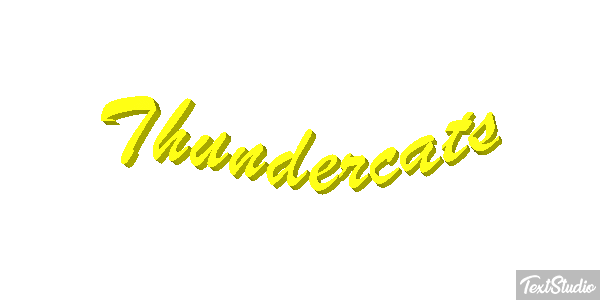 Thundercats Efekt tekstowy