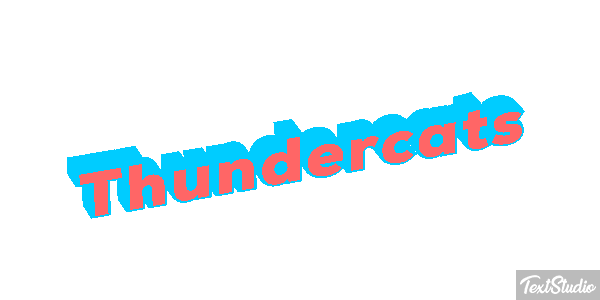 Thundercats Efekt tekstowy