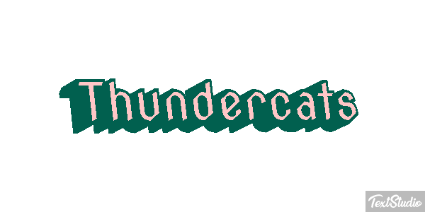 Thundercats Efekt tekstowy