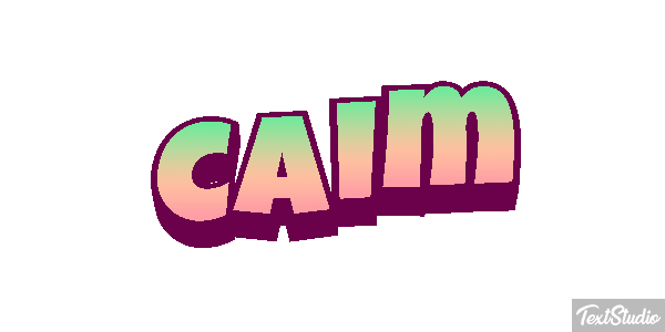 Caim Texteffekt