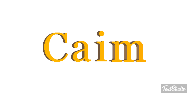Caim Texteffekt