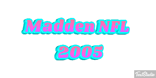 Madden NFL 2005 Efeito do texto