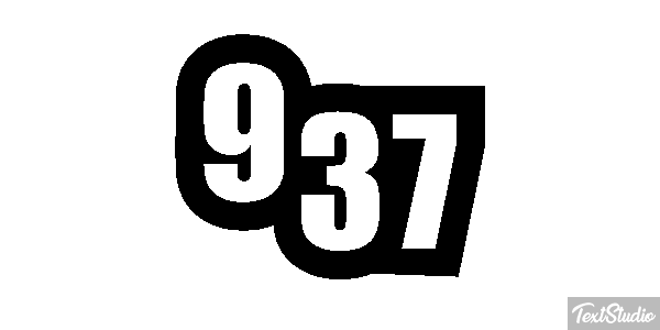 937 テキスト効果