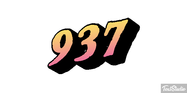 937 テキスト効果