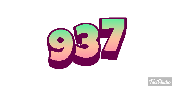 937 テキスト効果