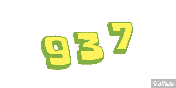 937 テキスト効果