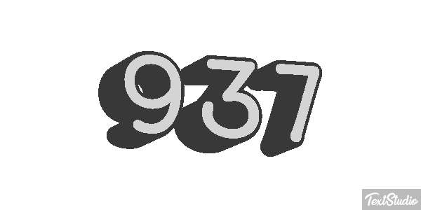 937 テキスト効果
