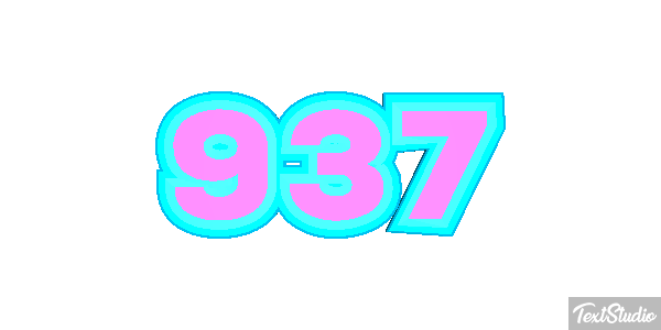 937 テキスト効果