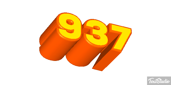 937 テキスト効果