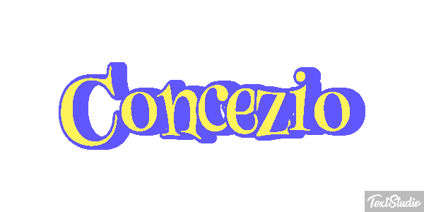 Concezio Effetto testo