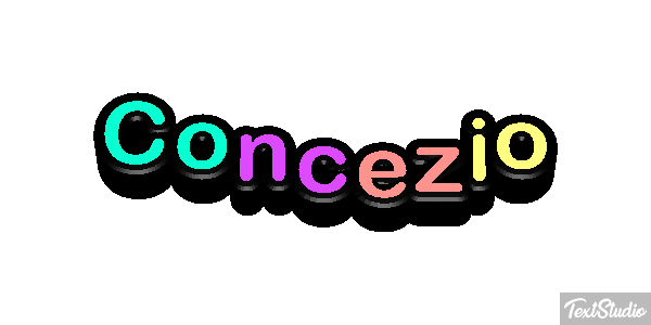 Concezio Effetto testo