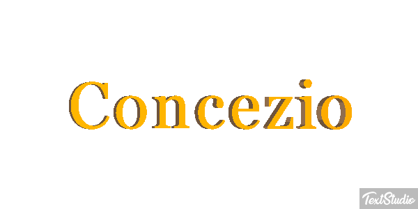 Concezio Effetto testo