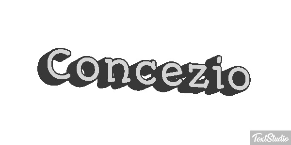 Concezio Effetto testo