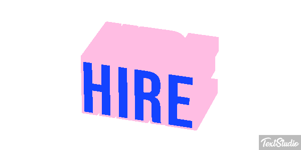 Hire Efecto de texto