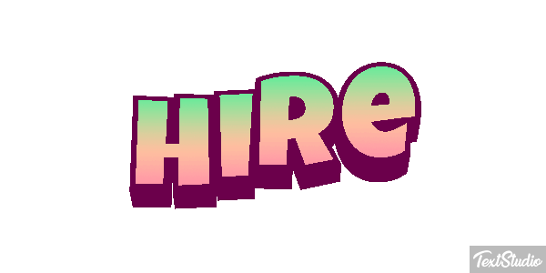 Hire Efecto de texto