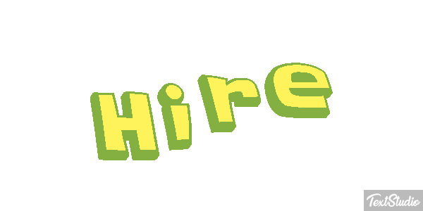Hire Efecto de texto