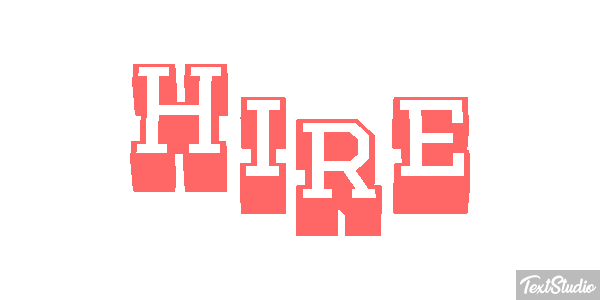 Hire Efecto de texto