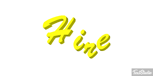 Hire Efecto de texto