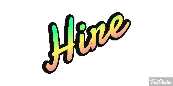 Hire Efecto de texto