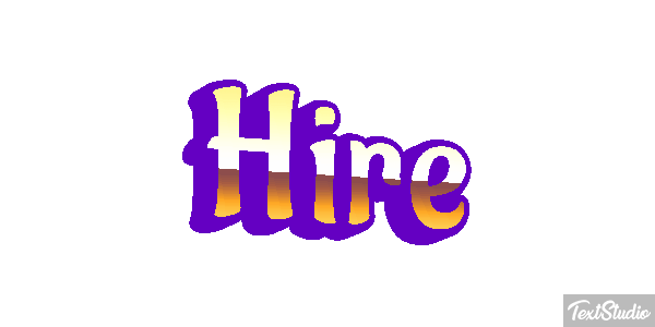 Hire Efecto de texto