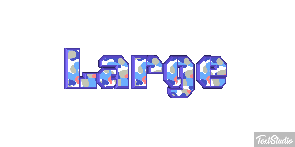 Large Efecto de texto