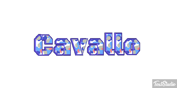 Cavallo Effetto testo