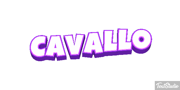 Cavallo Effetto testo