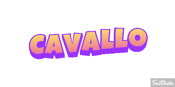 Cavallo Effetto testo