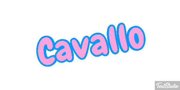 Cavallo Effetto testo
