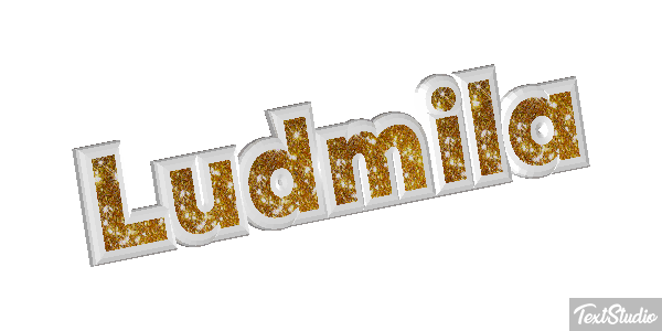Ludmiła Text effect