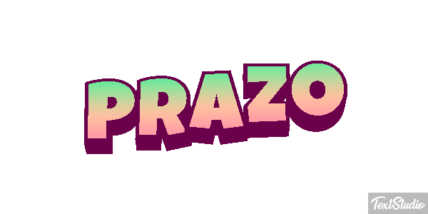 Prazo Effetto testo