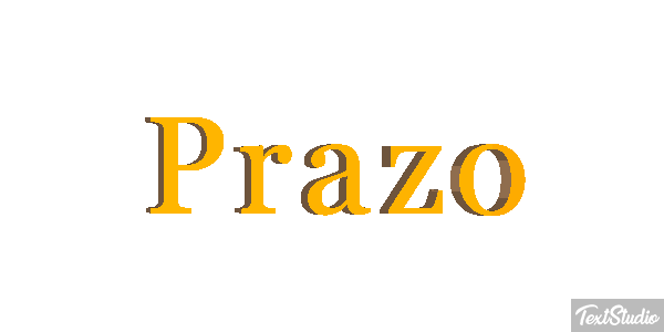 Prazo Effetto testo