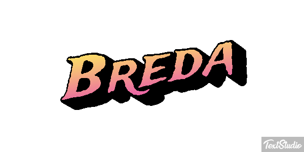 Breda Text effect