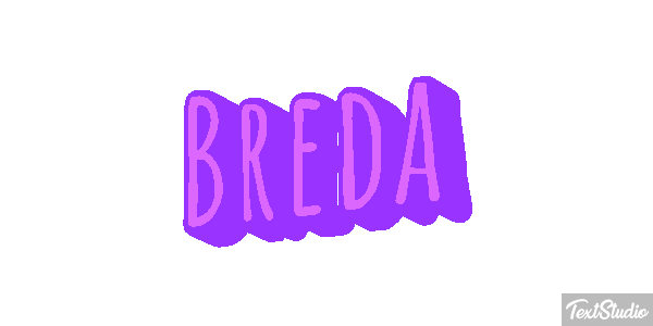 Breda Text effect