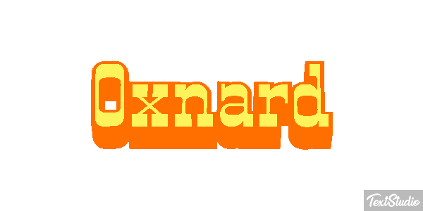 Oxnard Effetto testo