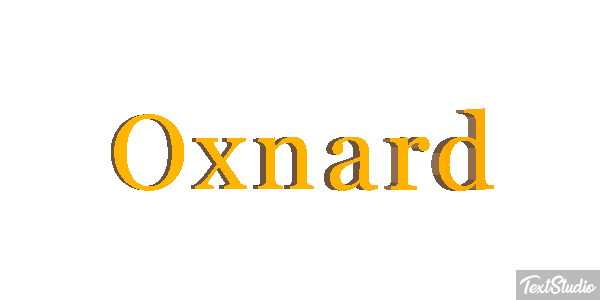 Oxnard Effetto testo