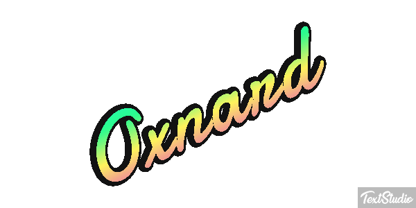 Oxnard Effetto testo