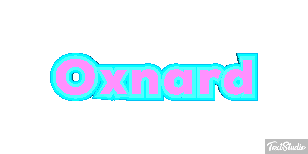 Oxnard Effetto testo