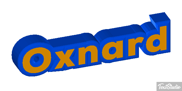Oxnard Effetto testo