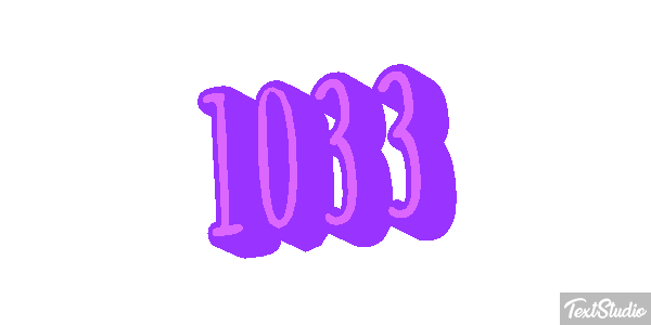 1033 Text effect