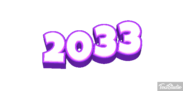2033 Efeito do texto
