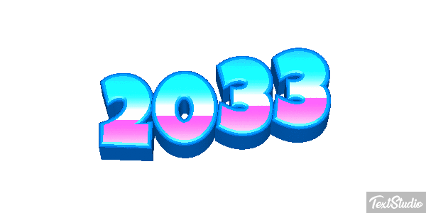 2033 Efeito do texto