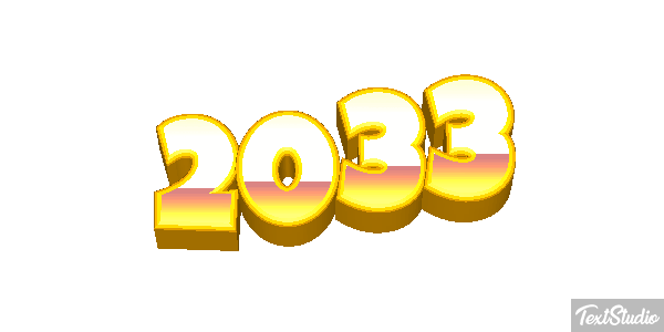 2033 Efeito do texto
