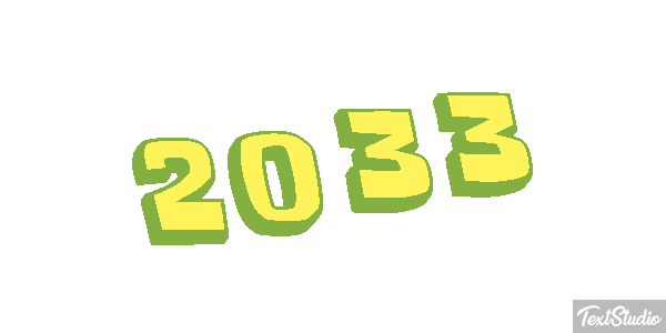 2033 Efeito do texto
