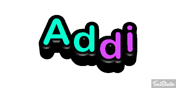 Addi Texteffekt